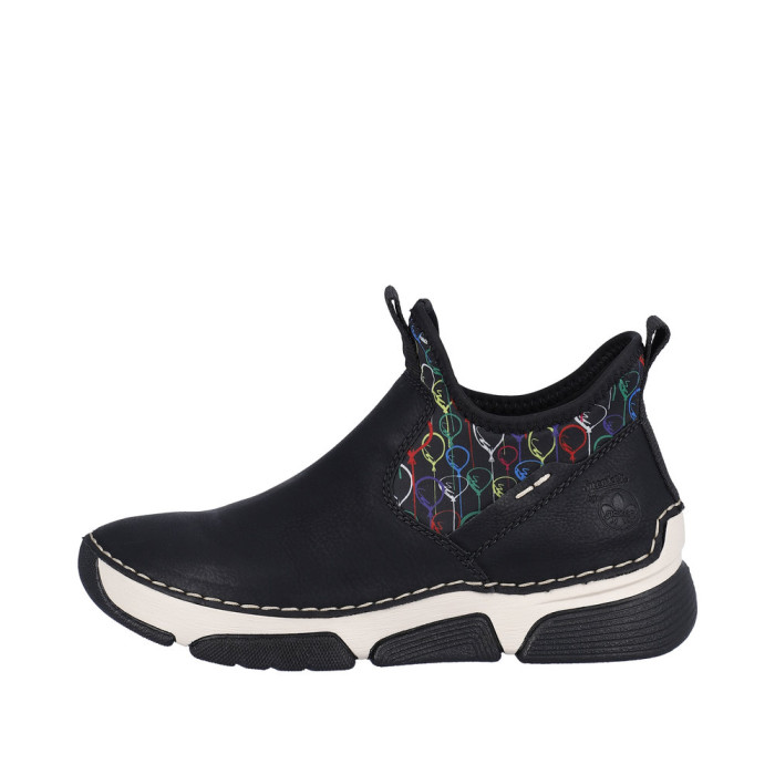 Ghete dama RIEKER 45957-00 Negre