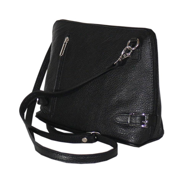 Geanta Piele PRETTA 4098 Neagra