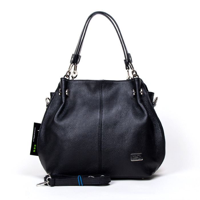 Geanta Piele PRETTA 8103 Neagra