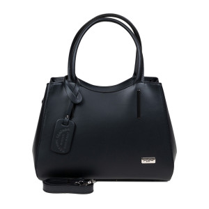 Geanta Piele PRETTA 8135 Neagra