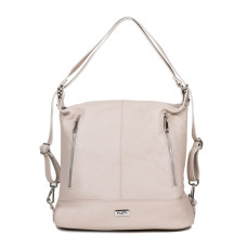 Geanta-Rucsac Piele PRETTA 9160 Natural Bej
