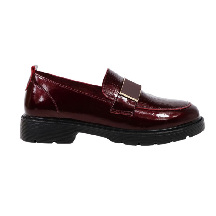 Pantofi dama PASS X4X440001B-23L Bordo