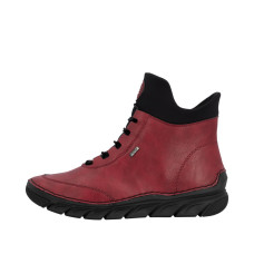 Ghete dama RIEKER 55069-35 Bordo