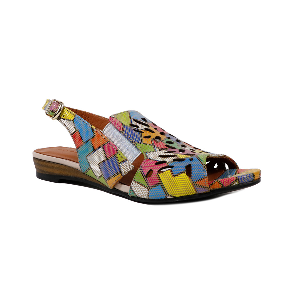 Sandale dama MYM 300855-634 Multicolore