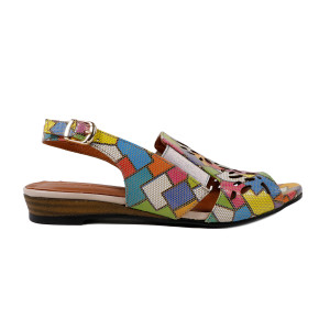Sandale dama MYM 300855-634 Multicolore