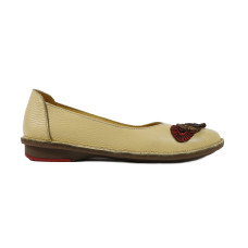 Pantofi dama POMP 0171-8958G Galbeni