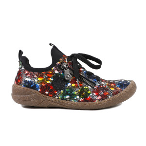 Pantofi dama RIEKER 54573-90 Multicolor