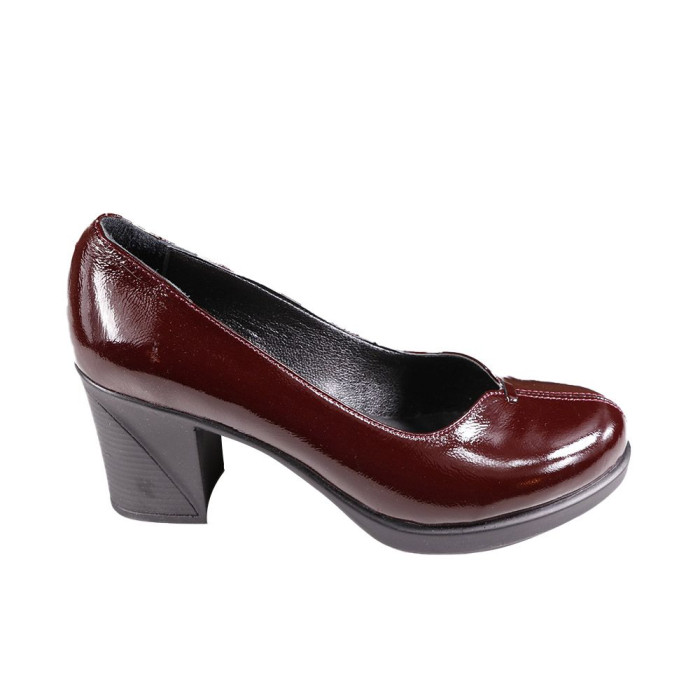 Pantofi dama Donna Style 087603 Bordo