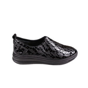 Pantofi dama Donna Style 154.55 Negru mozaic