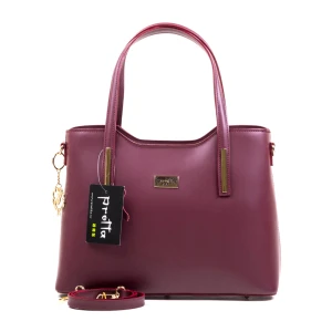 Geanta Piele PRETTA 8152 Bordo