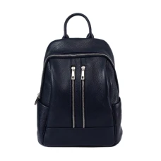 Rucsac Piele PRETTA 8105 Bleumarin