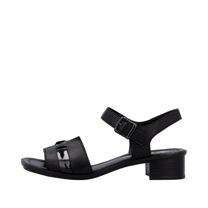 Sandale dama RIEKER 62685-00 Negre