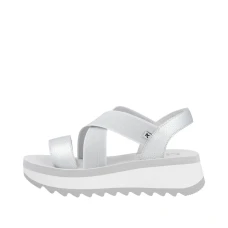 Sandale dama RIEKER W3053-90 Argintii